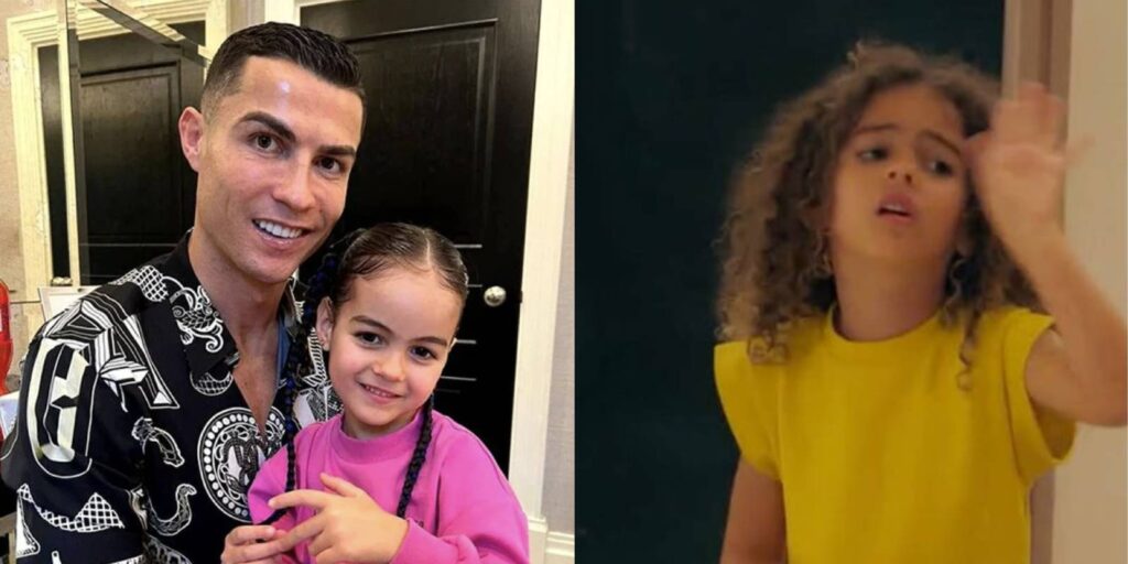 Alana, la hija de Cristiano Ronaldo y el video del que todos están hablando
