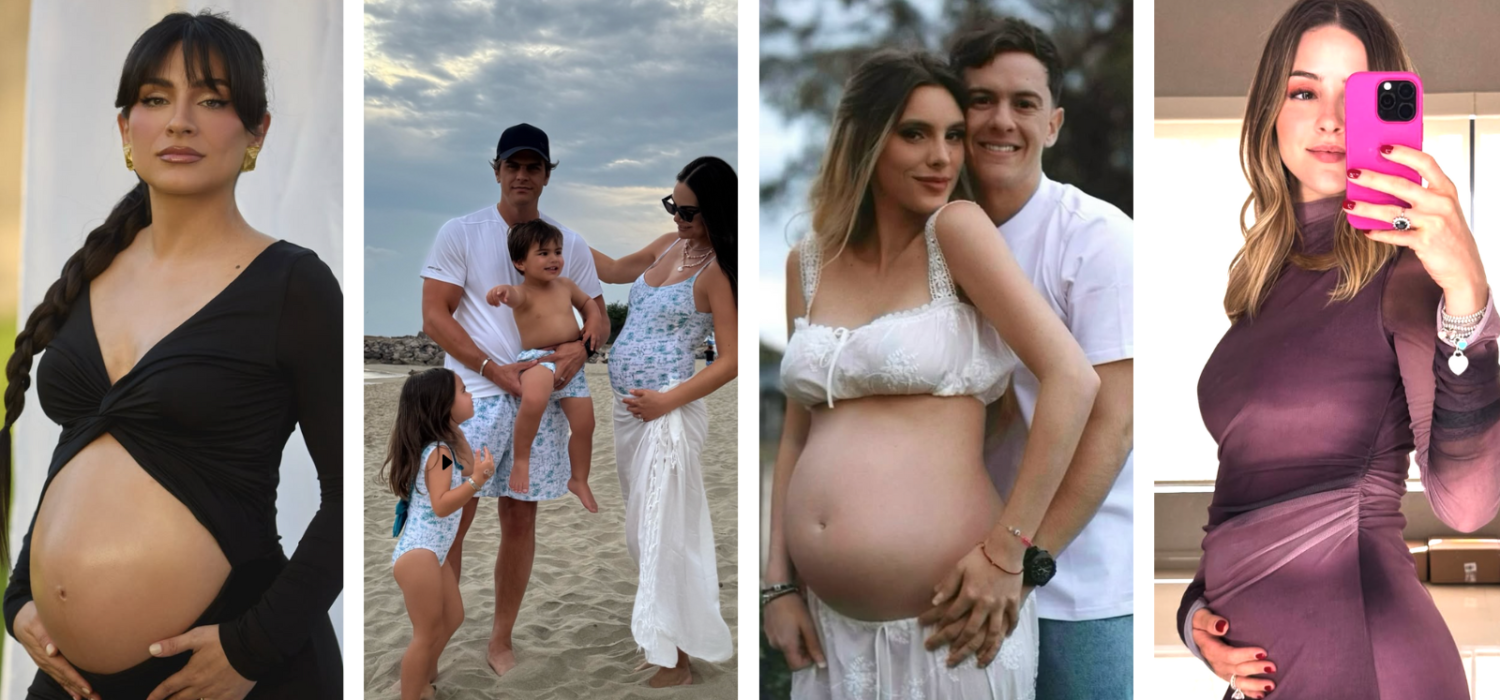 Famosas que serán mamás este 2025