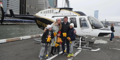 Familia muere en accidente en helicóptero en el río Hudson