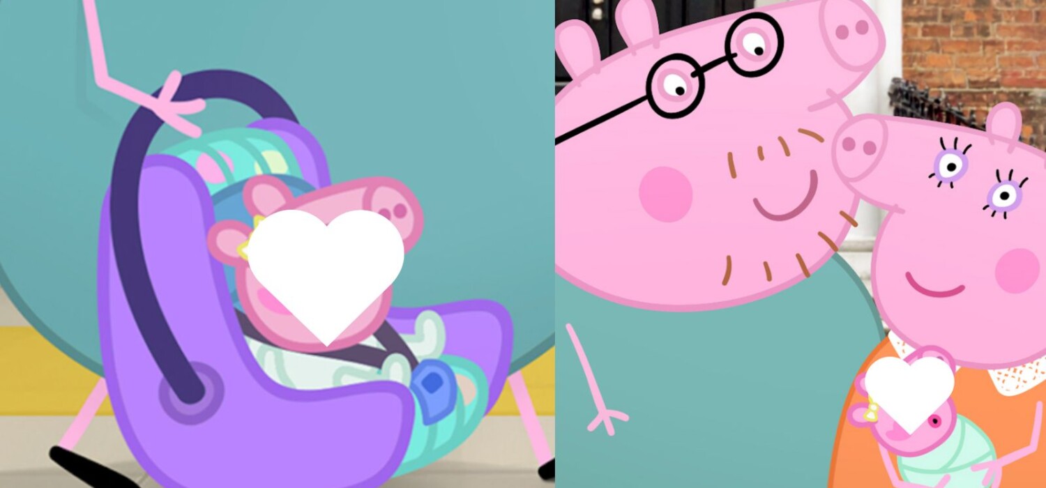 peppa pig big sister