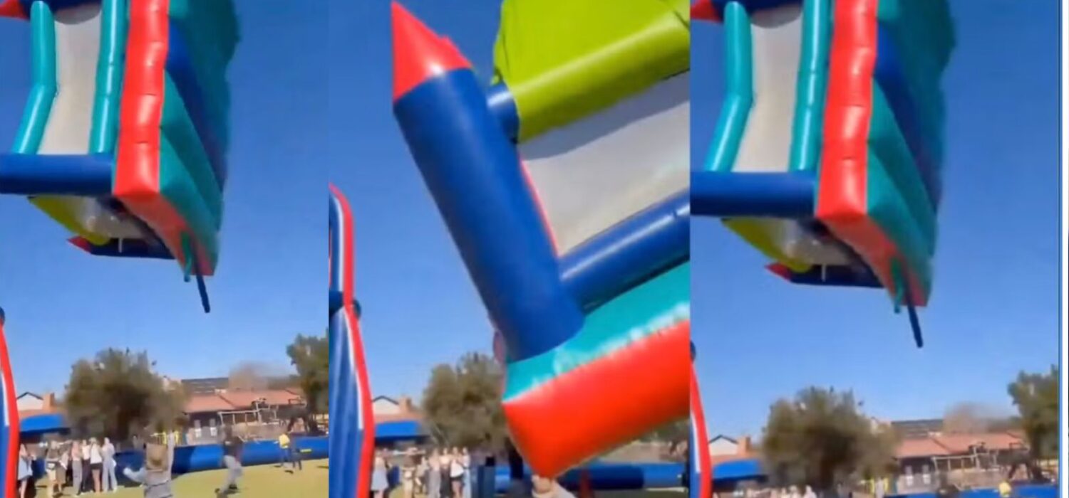 inflable volador
