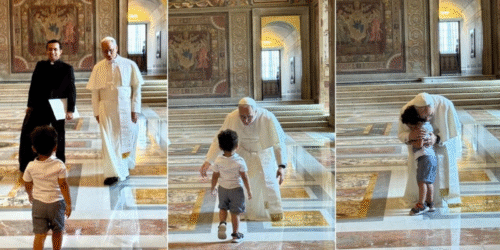 El papa León XIV conmueve al mundo abrazando a un niño